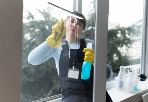Nettoyage de vitres intérieures et extérieures à Château-Chervix